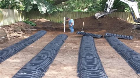 drive equipment over septic drainfield